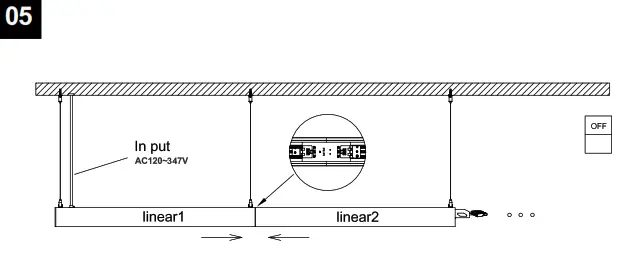 universal douglas LVLBP34 90 LED Linear Pendant Light - fig22