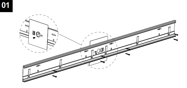 universal douglas LVLBP34 90 LED Linear Pendant Light - fig26