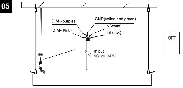 universal douglas LVLBP34 90 LED Linear Pendant Light - fig4