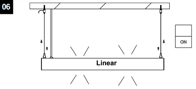 universal douglas LVLBP34 90 LED Linear Pendant Light - fig5