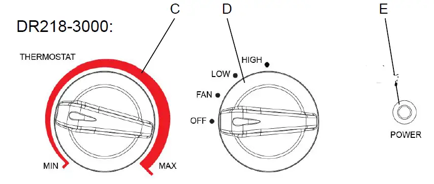 Dr. Heater DR218-3000W Greenhouse Garage Workshop Infrared Heater (3)