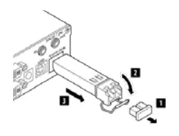 kvm tec KT 6930 4K KVM Extender Redundant - THE SFP MODULE