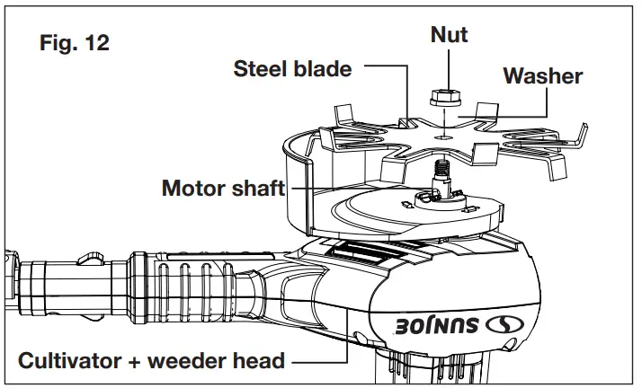 SNOWJOE TJW24C Cordless Mini Cultivator or Weeder fig 14