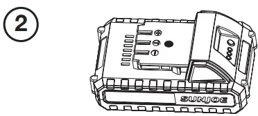 SNOWJOE TJW24C Cordless Mini Cultivator or Weeder fig 18
