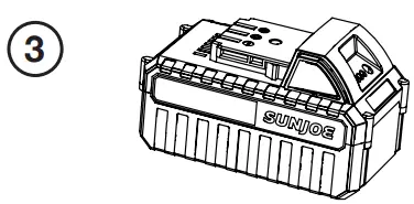 SNOWJOE TJW24C Cordless Mini Cultivator or Weeder fig 19