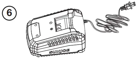 SNOWJOE TJW24C Cordless Mini Cultivator or Weeder fig 22
