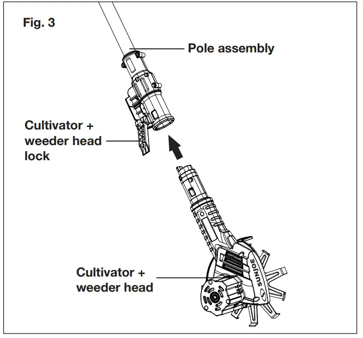 SNOWJOE TJW24C Cordless Mini Cultivator or Weeder fig 4