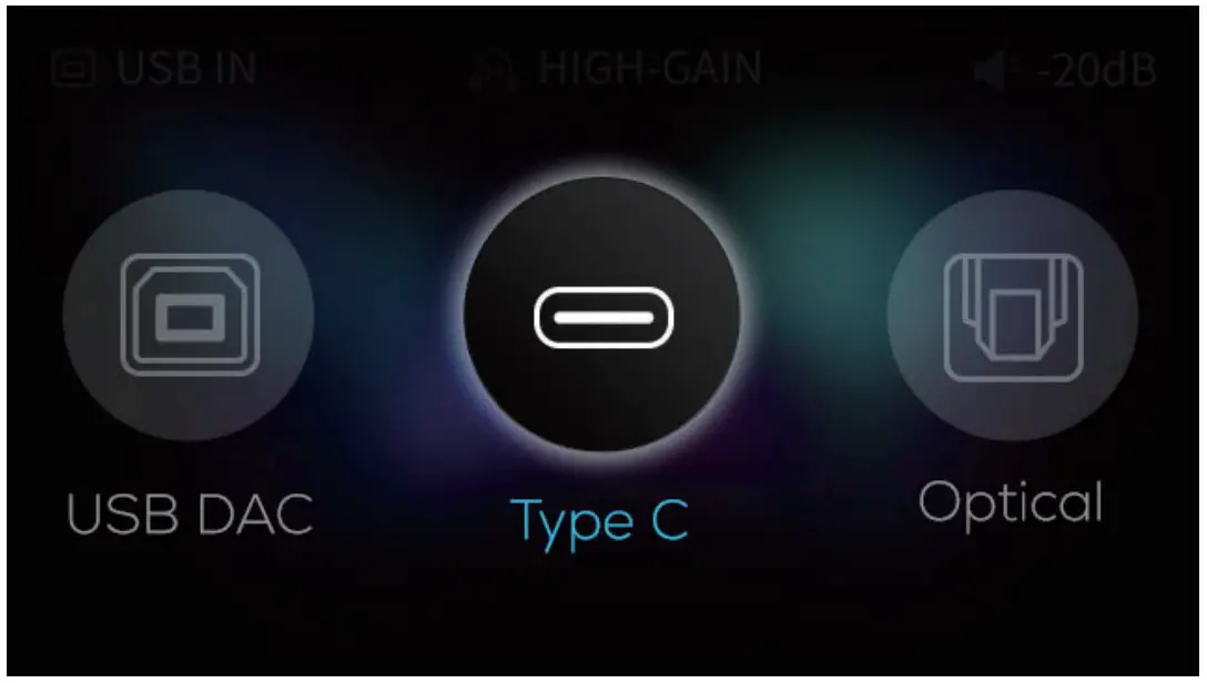 Signal source Settings