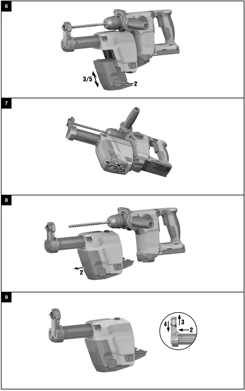 HILTI TE DRS 4 6 Dust Removal System - fig 1