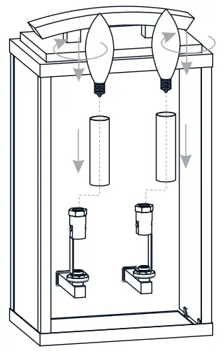 QUOIZEL-ALM8408WT-Alma-2-Light-15-inch-Western-Bronze-Outdoor-Wall-Lantern-FIG 4