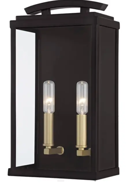 QUOIZEL-ALM8408WT-Alma-2-Light-15-inch-Western-Bronze-Outdoor-Wall-Lantern-PRODUCT