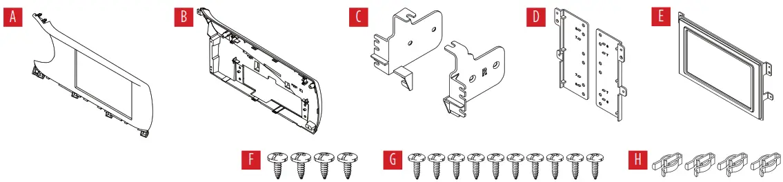 MeTra 107 KI2HG Dash Kit - Figure 1