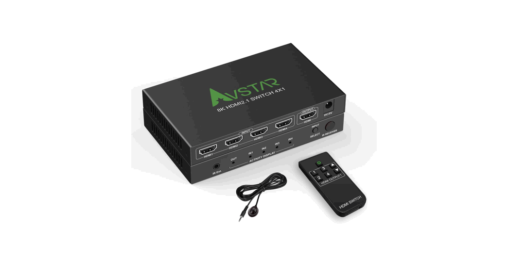 Feintech Vsw14100 Hdmi 2.1 Switch 4x1 Instruction Manual Feintech Vsw14100 Hdmi 2.1 Switch 4x1 Instruction Manual