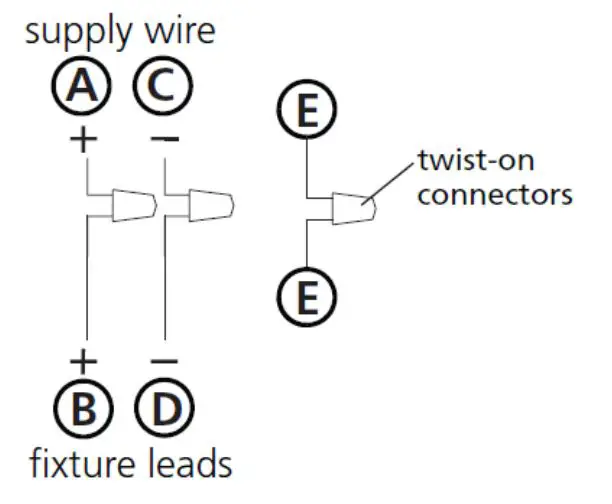 HINKLEY 59922 LED ADA Bathroom Sconce - Drawing 3 – Post-Mount