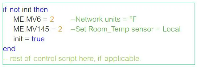 Schneider Electric SpaceLogic SE8000 Room Controllers Instruction Manual - Variable Declaration