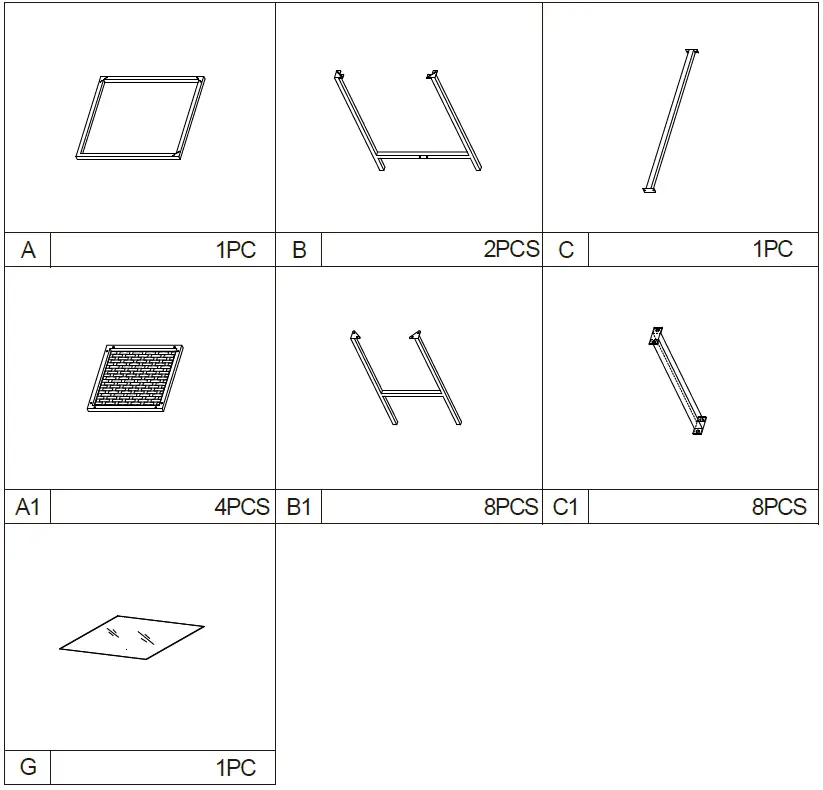 HARVEY 43162161 5 Piece Outdoor Bar Setting 03