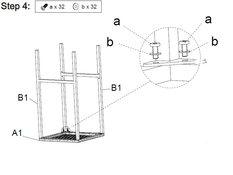 HARVEY 43162161 5 Piece Outdoor Bar Setting 07