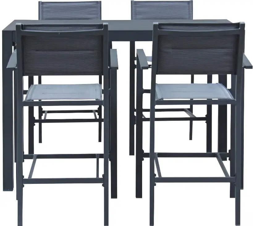 HARVEY 43162161 5 Piece Outdoor Bar Setting PRODUCT