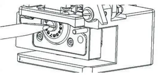 Adjusting Blade Position