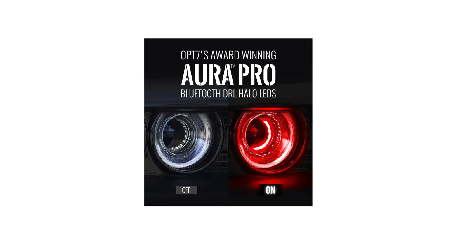 Opt7 Aura Pro Bluetooth Drl Halo Rgb Dodge Challenger Installation Guide