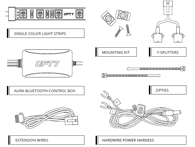 OPT7 Aura-Pro-Bluetooth-DRL-Halo-RGB-Dodge-Challenger-FIG- (1)