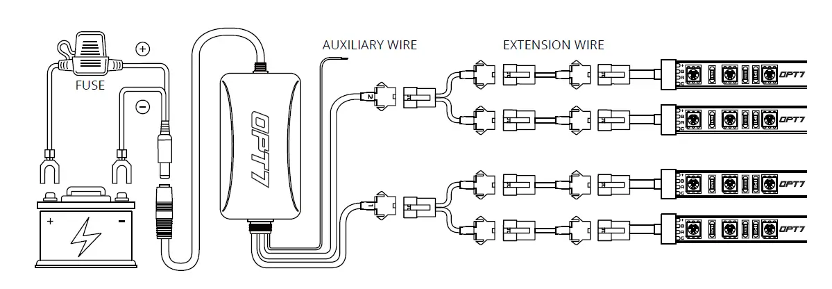 OPT7 Aura-Pro-Bluetooth-DRL-Halo-RGB-Dodge-Challenger-FIG- (9)