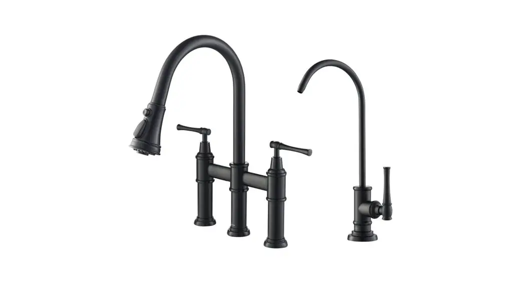 Kraus Allyn Transitional Bridge Kitchen Faucet Kpf-3121 Installation Guide Kraus Allyn Transitional Bridge Kitchen Faucet Kpf-3121 Installation Guide