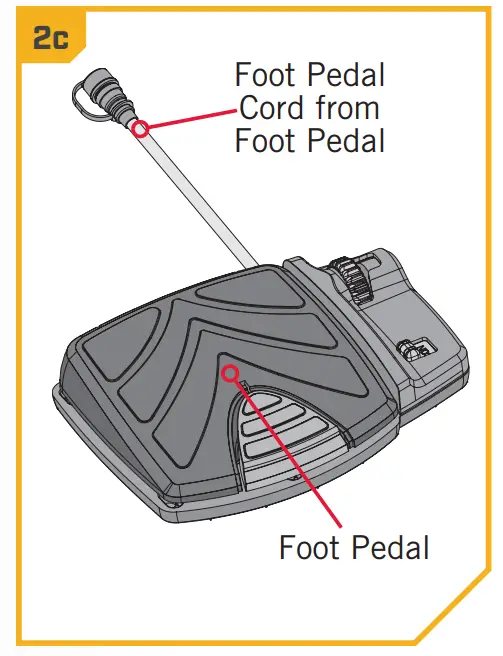 MINN KOTA MK-1866070 Corded Foot -2c