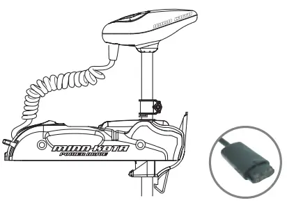 MINN KOTA MK-1866070 Corded Foot -MINN KOTA MK-1866070 Corded Foot