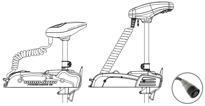 MINN KOTA MK-1866070 Corded Foot -MINN KOTA MK-1866070 Corded Foot1