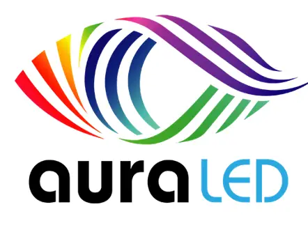 auraLED 7358 ColorDuo ColorStrip Remote Controlled Color Changing LED Light Bulbs with Light Strip - LOGO