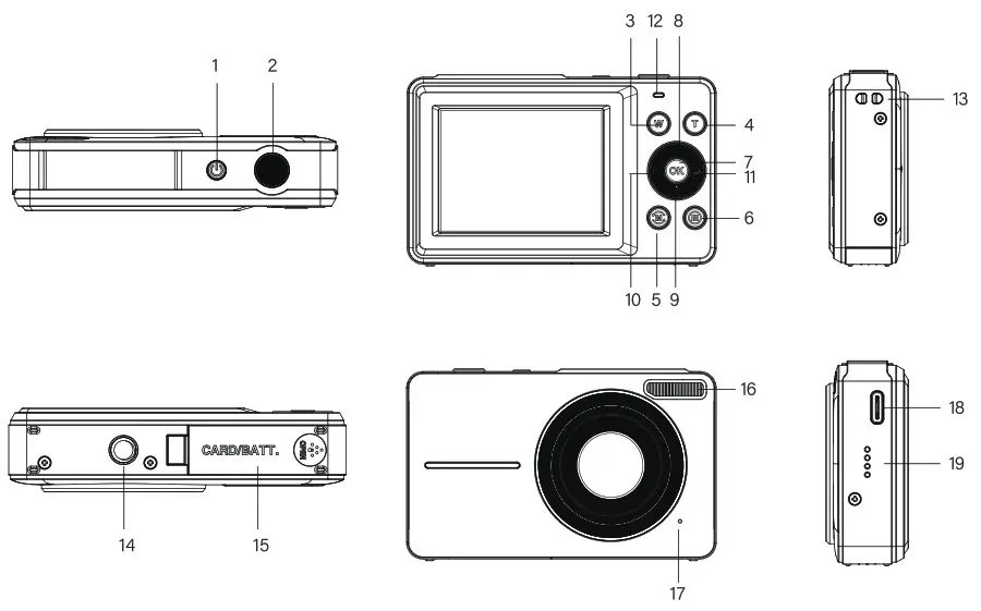 LECRAN DC403 AF Digital Camera - introduction