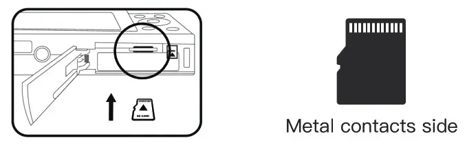 LECRAN DC403 AF Digital Camera - sd card