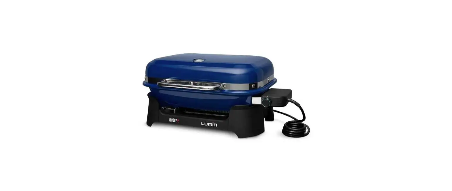 Weber Lumin 1560-watt Light Blue Electric Grill User Guide Weber Lumin 1560-watt Light Blue Electric Grill User Guide