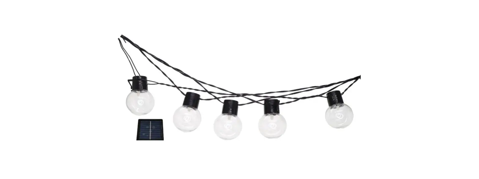 Optonica 9094-9095 Outdoor Solar String Lights Milky G50 7m User Manual Optonica 9094-9095 Outdoor Solar String Lights Milky G50 7m User Manual