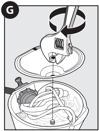 MOEN GXP50C Garbage Disposal with Power Cord - fig 22