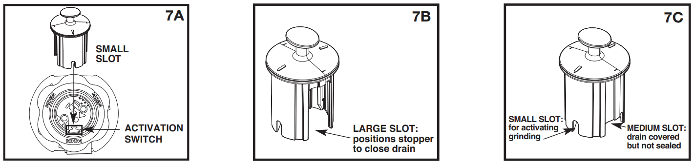 MOEN GXP50C Garbage Disposal with Power Cord - fig 23