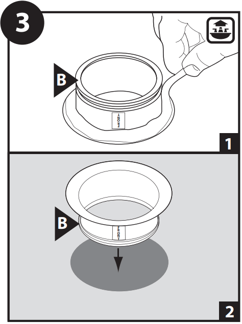 MOEN GXP50C Garbage Disposal with Power Cord - fig 9
