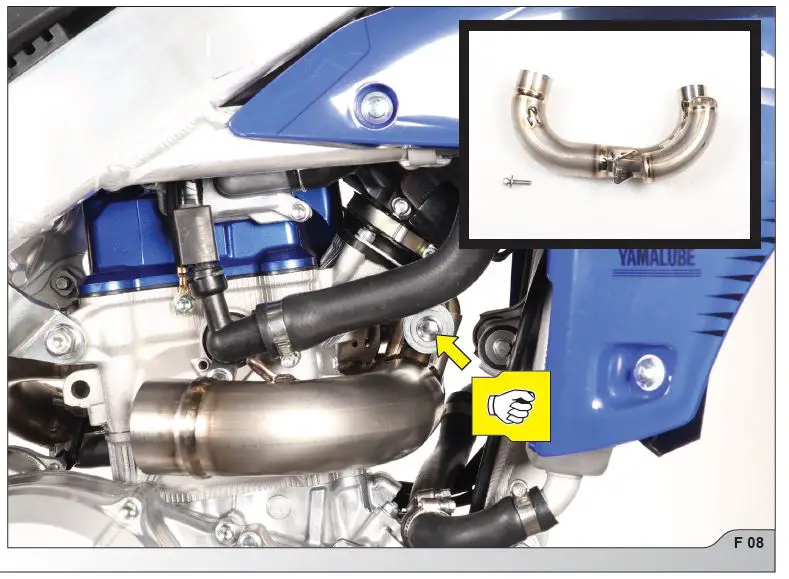AKRAPOVIC-Yamaha-YZ450F-Exhaust-System-fig 14