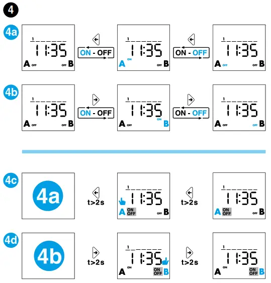 finder 12 Series Digital Time Switches - 5