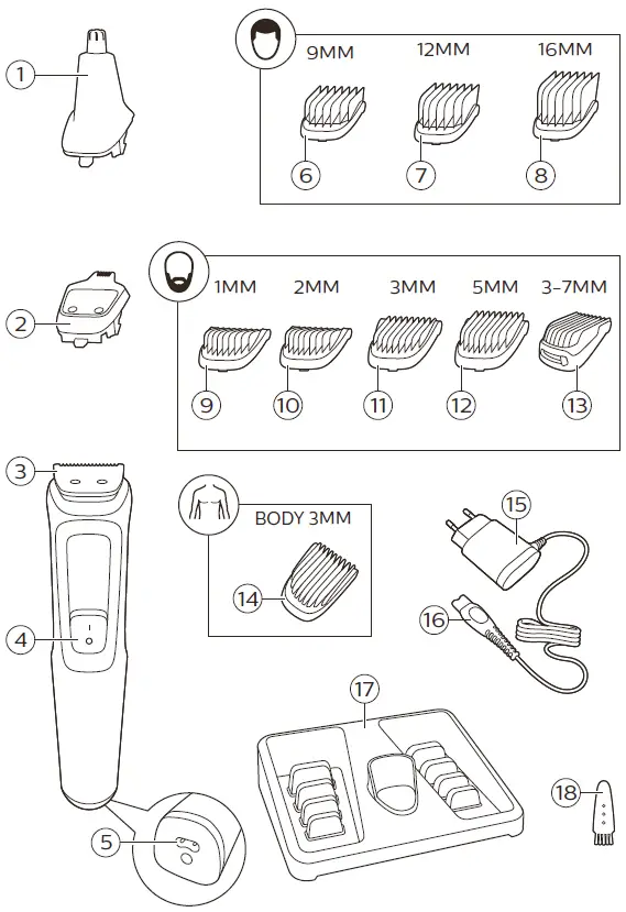 Philips-Series-3000-MG3710(15)-hair-trimmers-fig-1