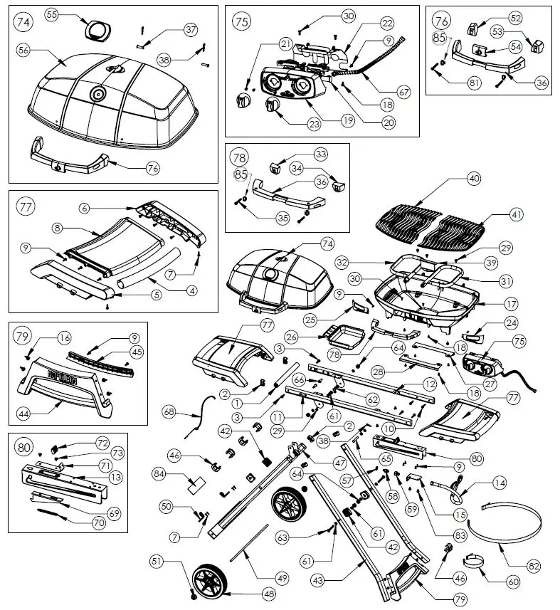 NAPOLEON-PRO285X-TravelQ-Portable-BBQ-fig 17