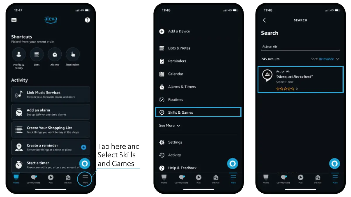 ActronAir Amazon Alexa Actron Air Skill for NEO Controller 1