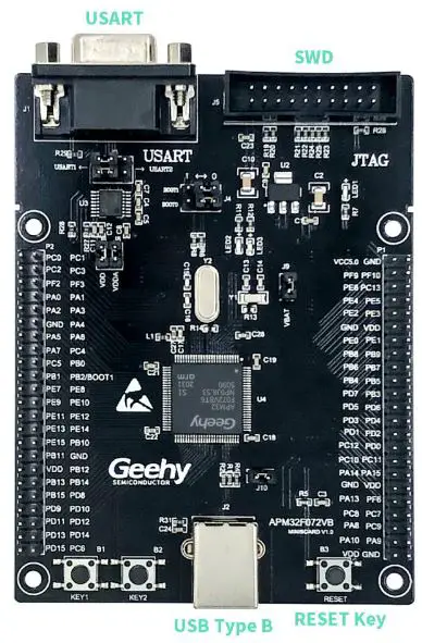 Geehy-APM32F072VB-Mini-Board-1