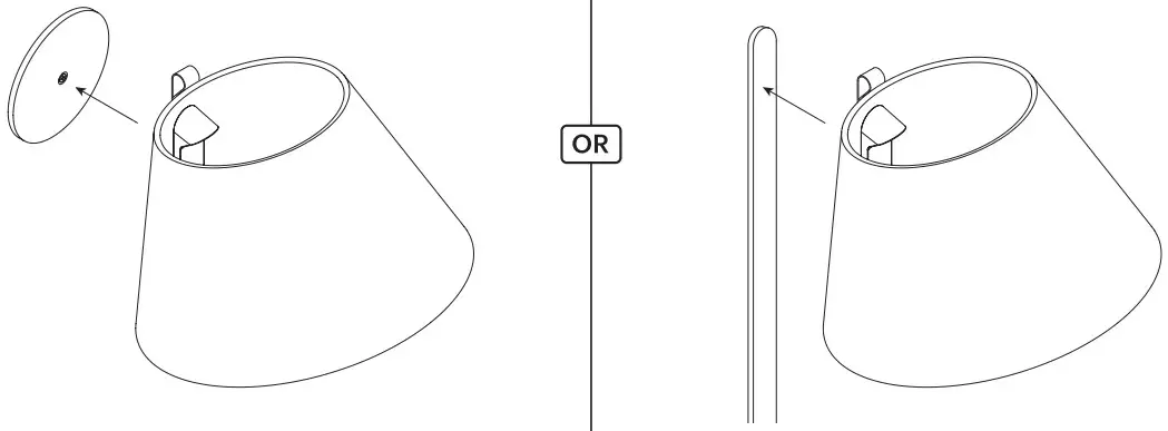 Pablo LANA Series Wall Plate and Table Base LED Lamp - FIGURE 8