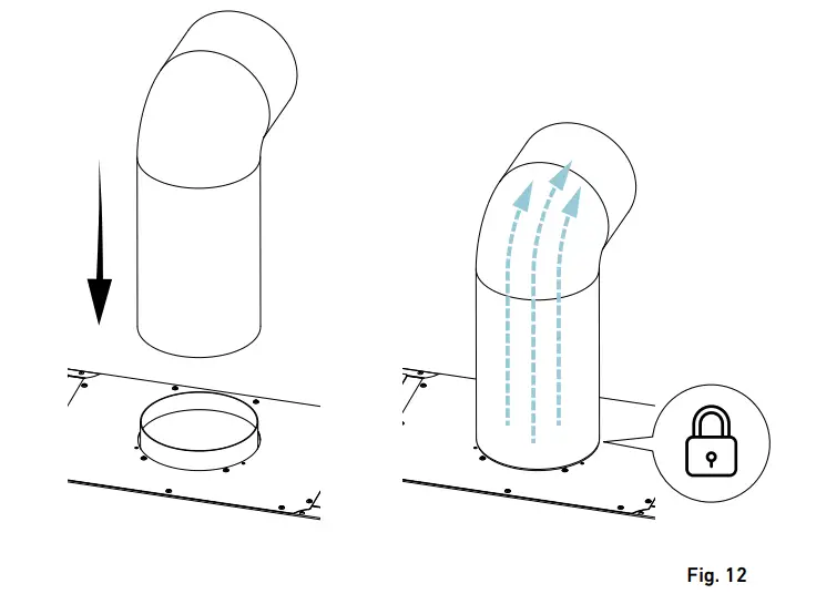 GLOBALO Alario 60 Built In Cooker Hood - Figure 10