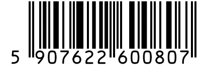 GLOBALO Alario 60 Built In Cooker Hood - barcode
