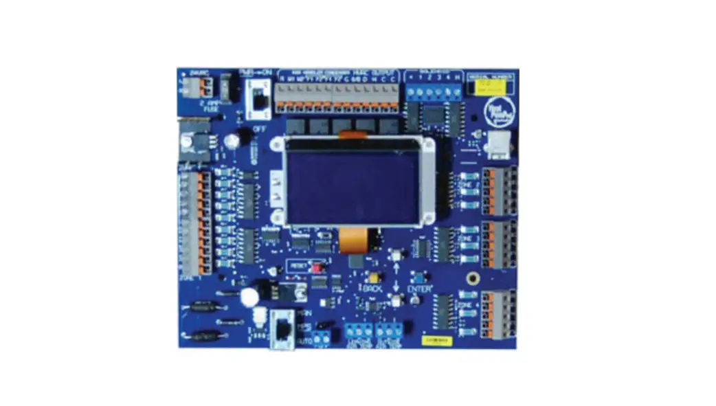 Notifier 2 And 4 Zone Panel Main Circuit Board Replacement Instructions