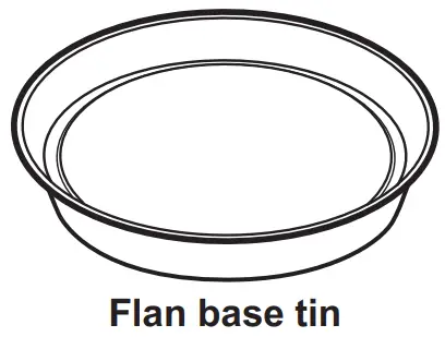 ZANUSSI ZOHNB0X2 Integrated Multifunction Oven - Flan base tin