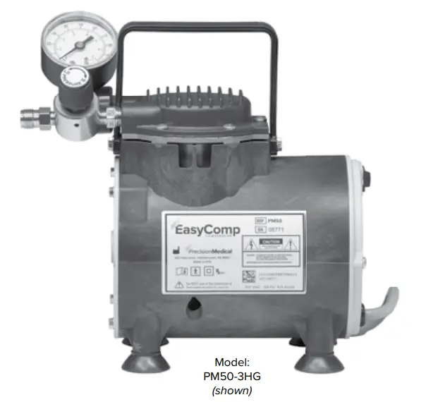 Precision Medical PM50-3HG EasyComp Air Compressor